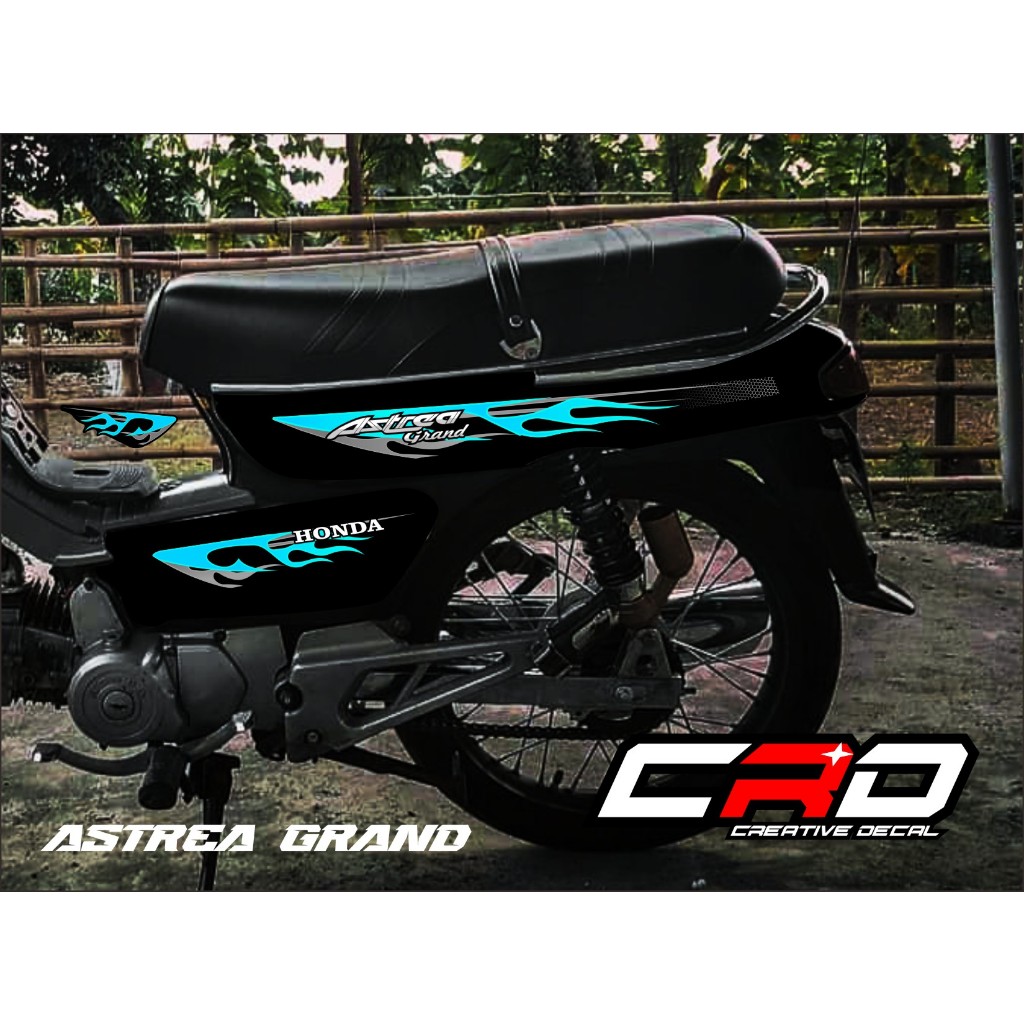 STRIPING STIKER LIS VARIASI HONDA ASTREA GRAND BULUS STIKER ASTREA GRAND