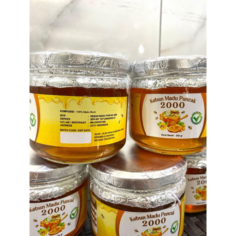 

Madu Puncak 2000 Kaban Jahe 350gr
