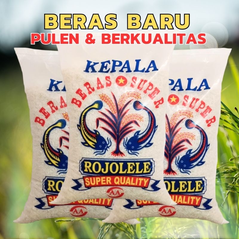 

Beras Rojo Lele Premium Pulen Enak / 5 kg sampai - 25 lkg