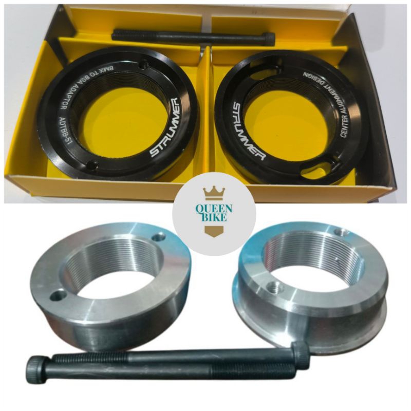 Adaptor BB Sepeda Bmx ke BB Kotak Konterlis STRUMMER Murah