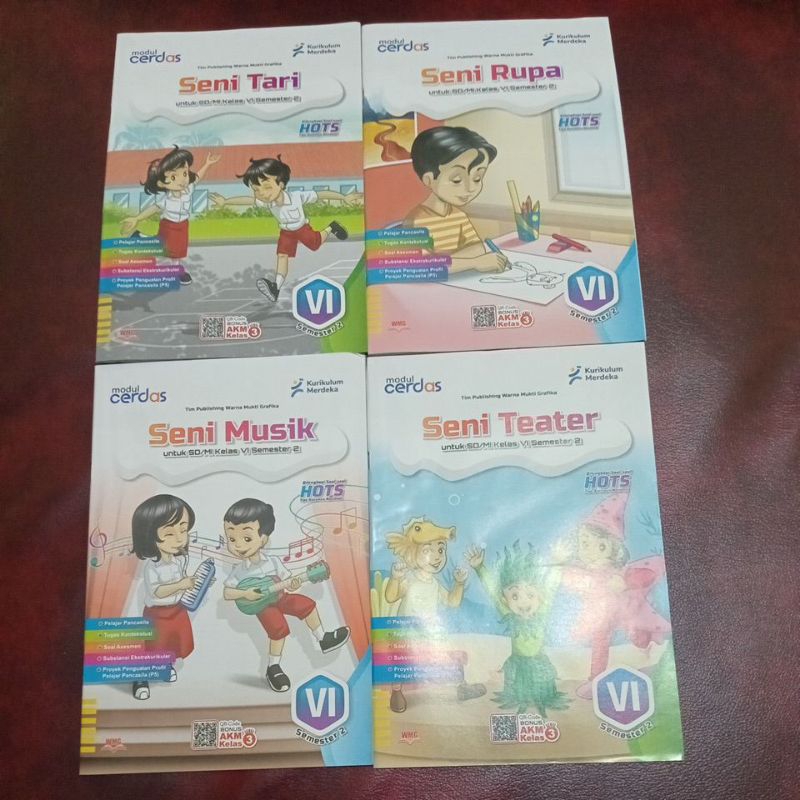 LKS "CERDAS" Untuk kelas 6 semester 2 // KURIKULUM MERDEKA// PT WARNA MUKTI GRAFIKA