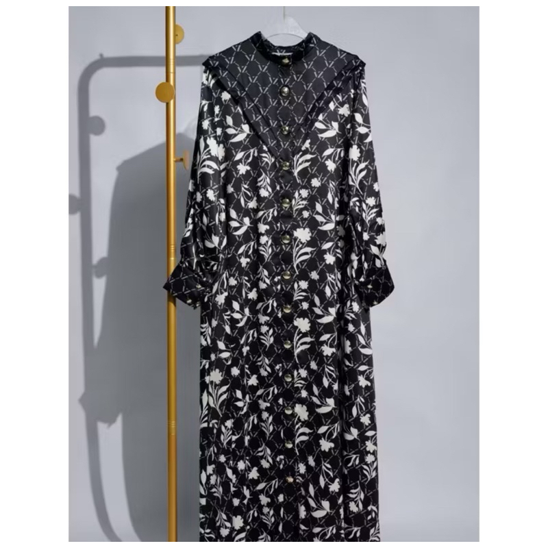 vivi zubedi galanthus dress size s black