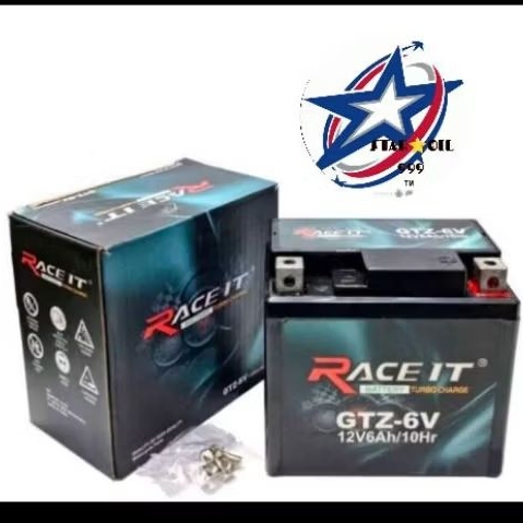 RACE IT Baterai GTZ-6V Turbo Charge