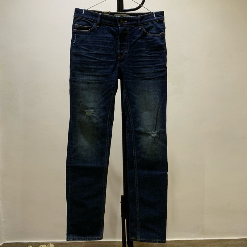 Celana Jeans Slim Fit Mango Man Dark Wash Original