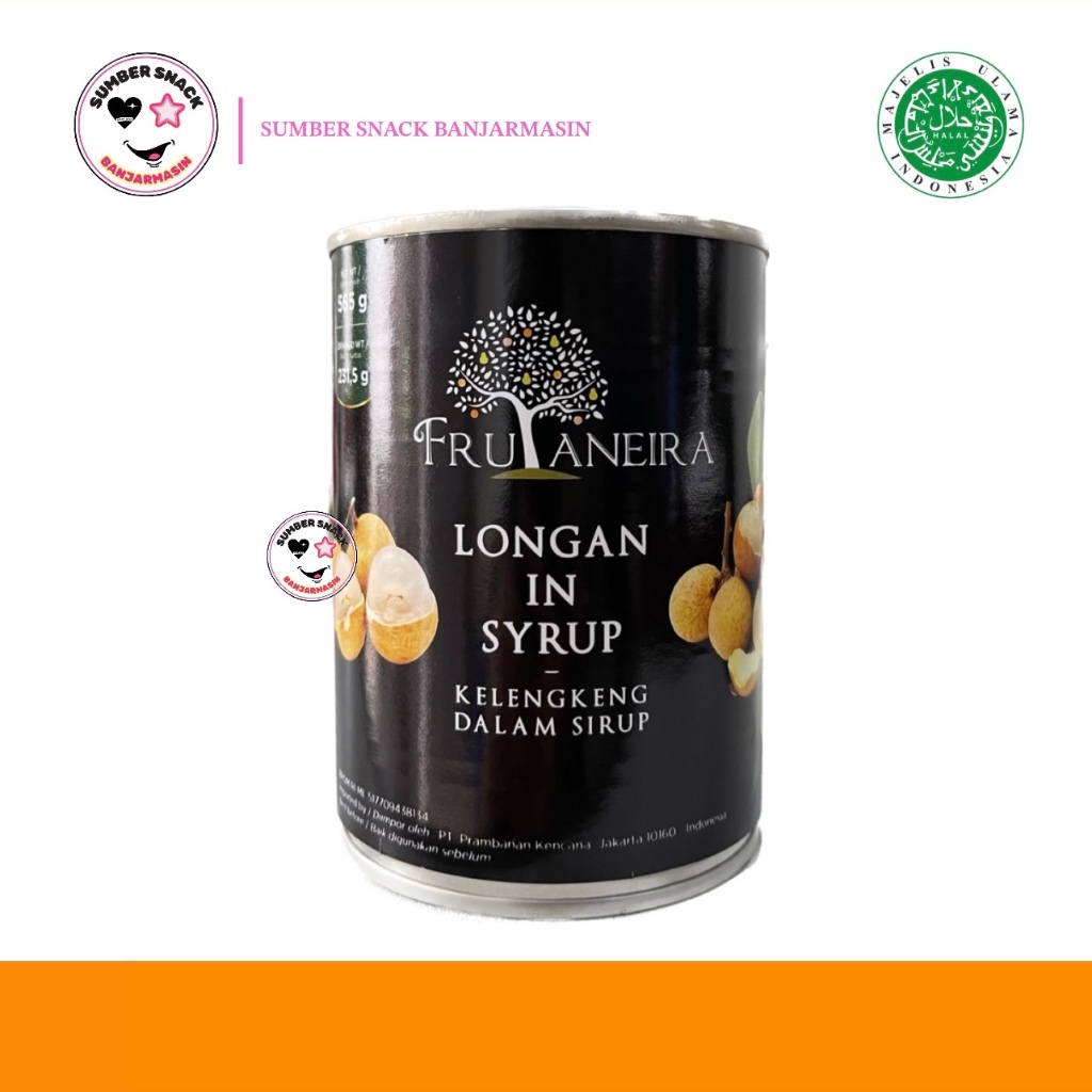 

Frutaneira Longan Kelengkeng Dalam Sirup Kaleng (565g)