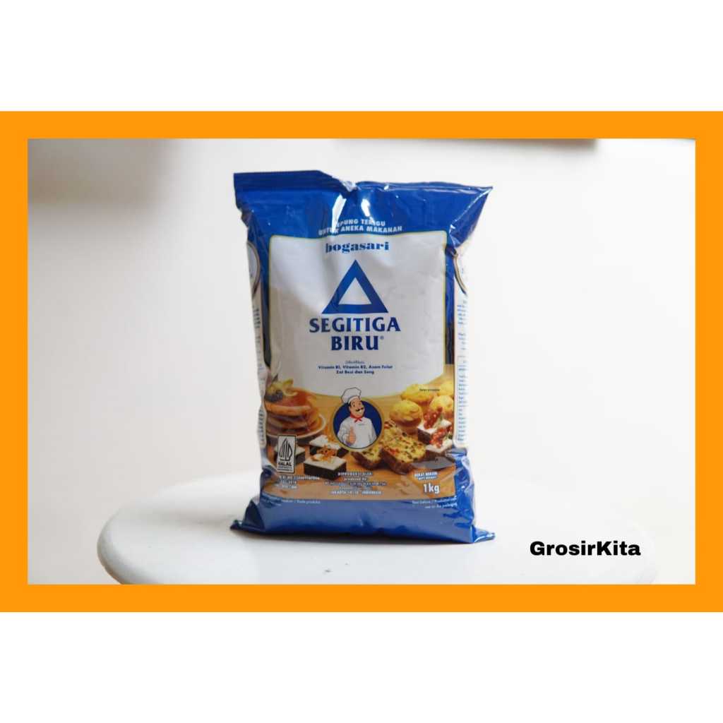 

Bogasari Segitiga Biru Tepung Terigu Premium 1 Kg