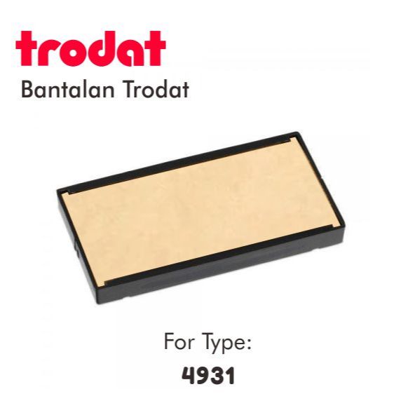 

Replacement Ink Pad / Snow Pad Trodat 4931 Tanpa Warna