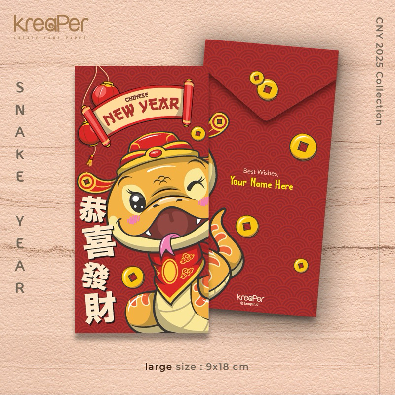 

AMPLOP / ANGPAO IMLEK CNY 2025 TAHUN ULAR PREMIUM (SNAKE-03)