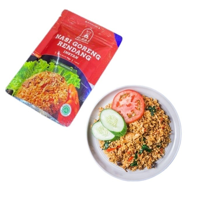 

Ransum instant nasi goreng rendang instant H-Eat