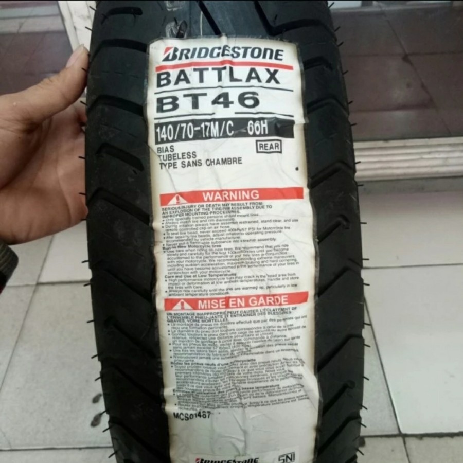 Ban battlax bt46 140 70 17