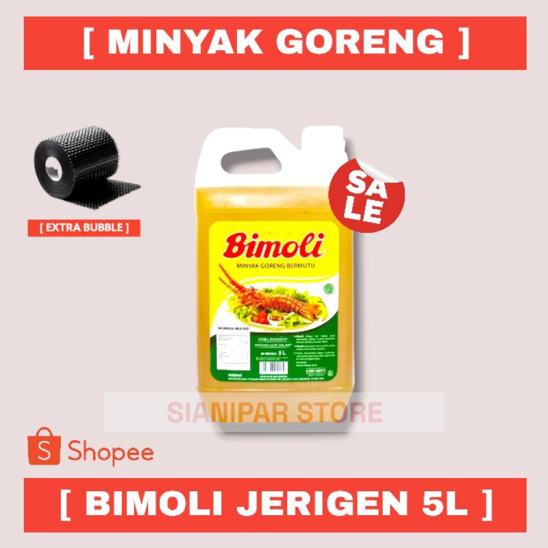 

BIMOLI Minyak Goreng Classic 5 Liter Jerigen Drigen 5L [ Gratis Pengemasan Dengan Bubble Wrap ]