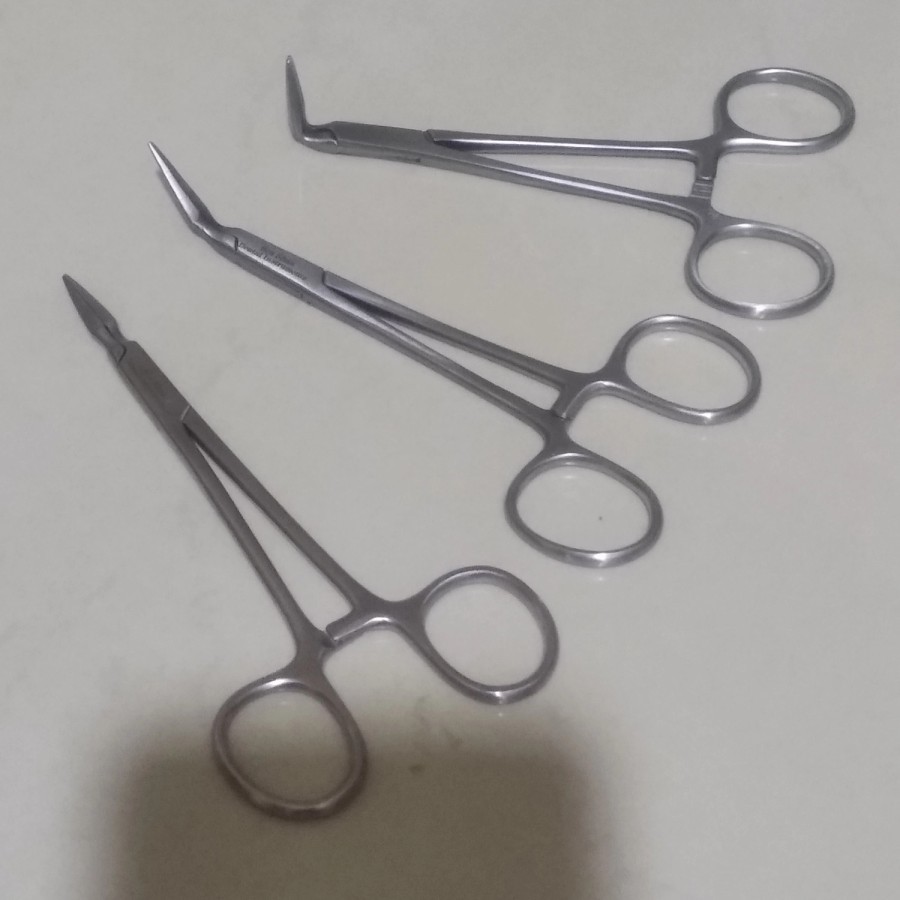 Splinter Alat Dental Tang Cabut sisa Akar gigi Stainless steel