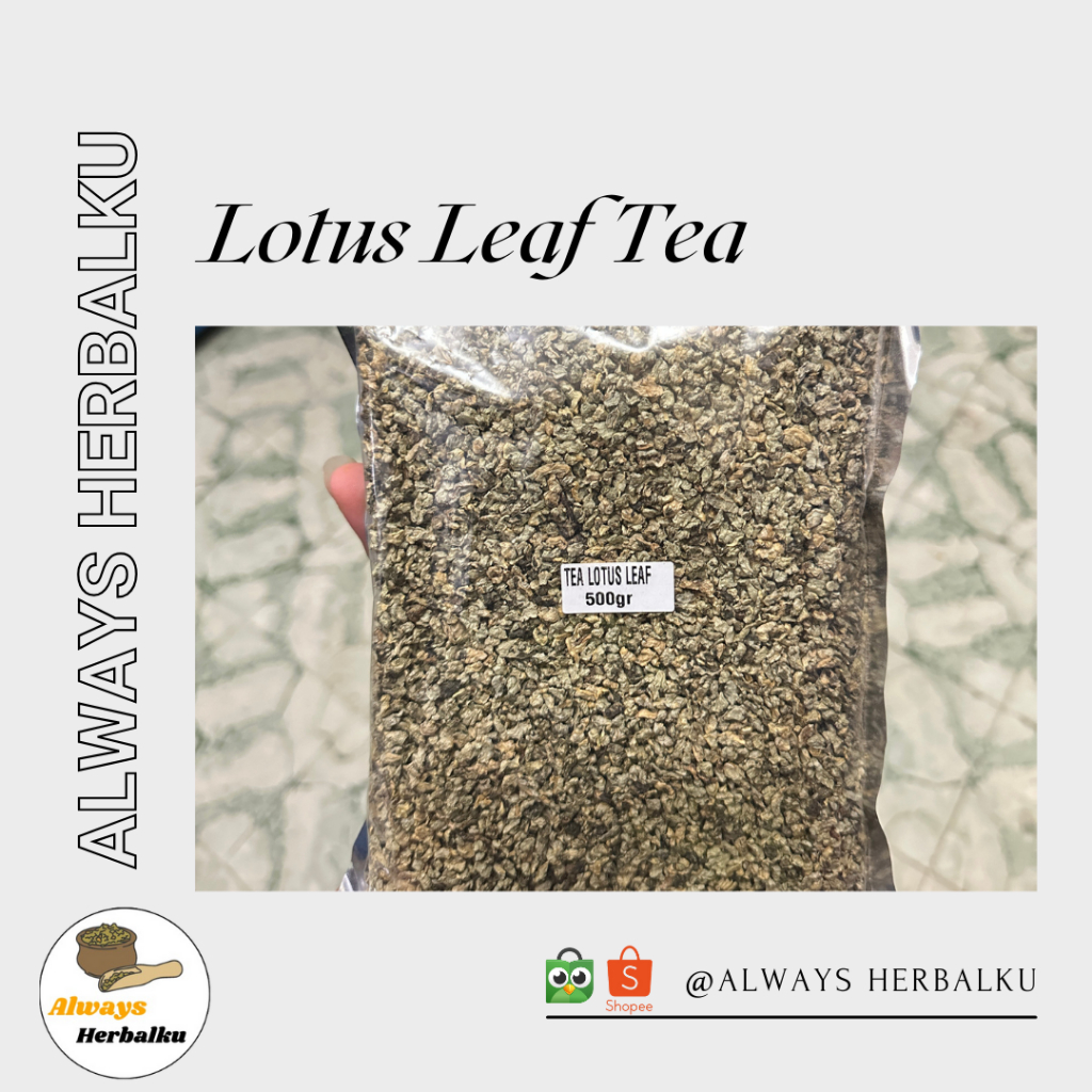 

Lotus Leaf Tea / daun lotus / daun lotus kering / teh daun teratai (250gr)