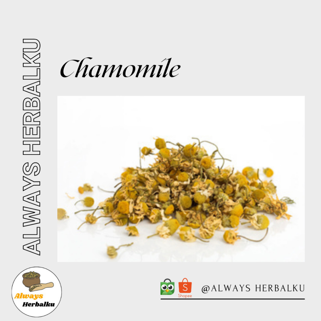 

chamomile tea / bunga chamomile / chamomile kering (100 gram)