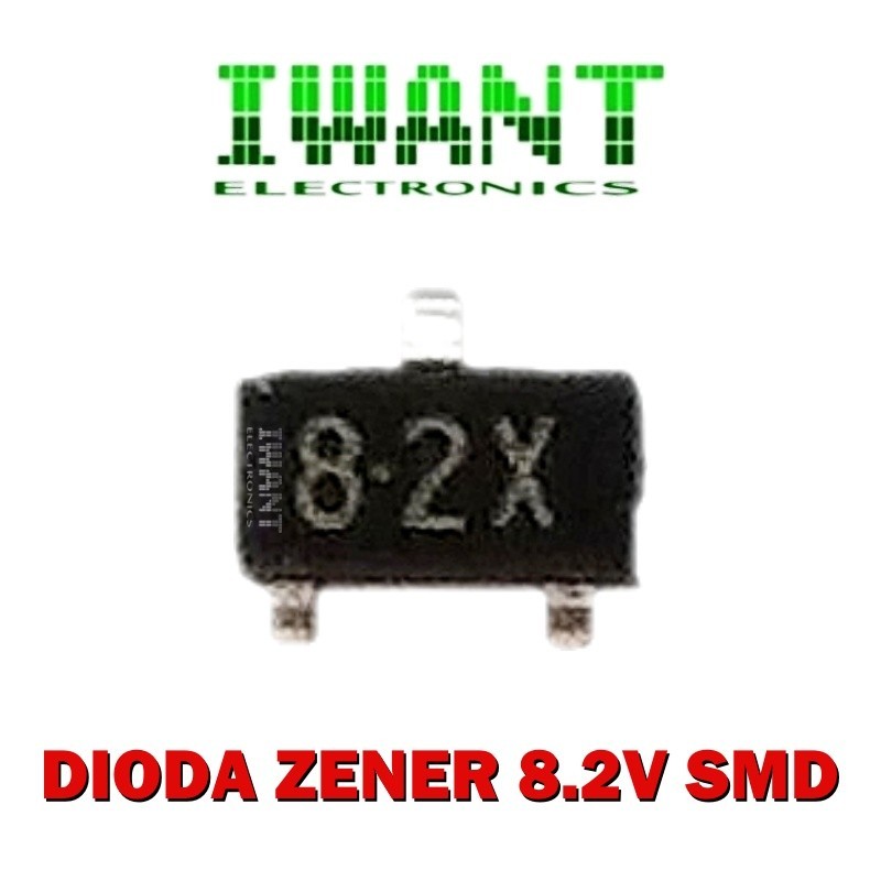 DIODA ZENER 8V2 DIODA SMD 8.2V DIODA ZENER SMD 8,2V SMD CODE 82X DIODA SMD 8.2X