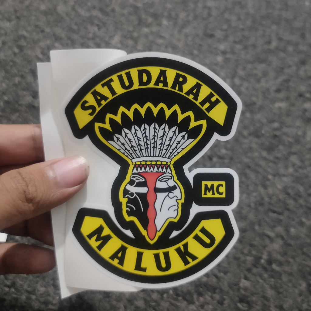 

STIKER MALUKU SATU DARAH / MALUKU MC + CUTTING