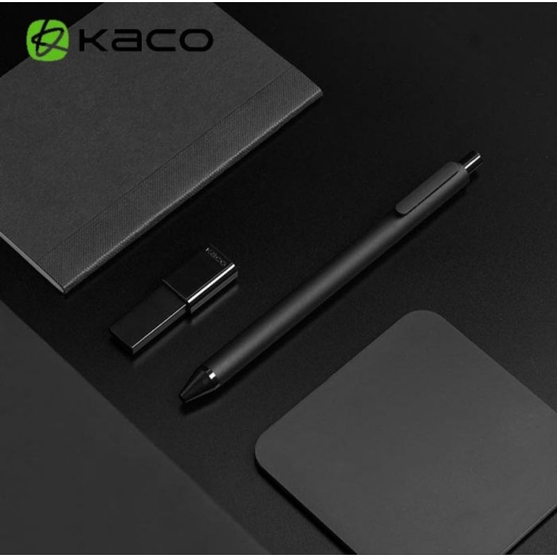 

Pena Pulpen Bolpoin Gel Black Ink 0.5mm 10 PCS - K1015 - Black