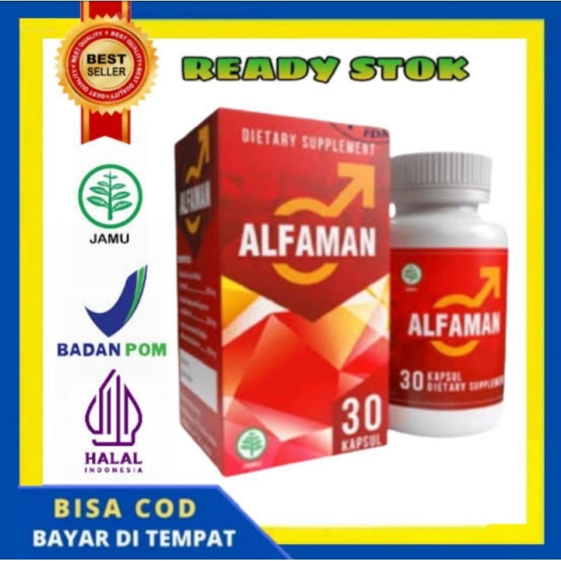 ALFAMAN ASLI 100% ORIGINAL OBAT KUAT