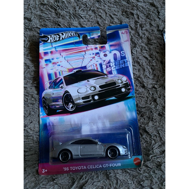 HOTWHEELS TOYOTA CELICA GT FOUR 90s street scene
