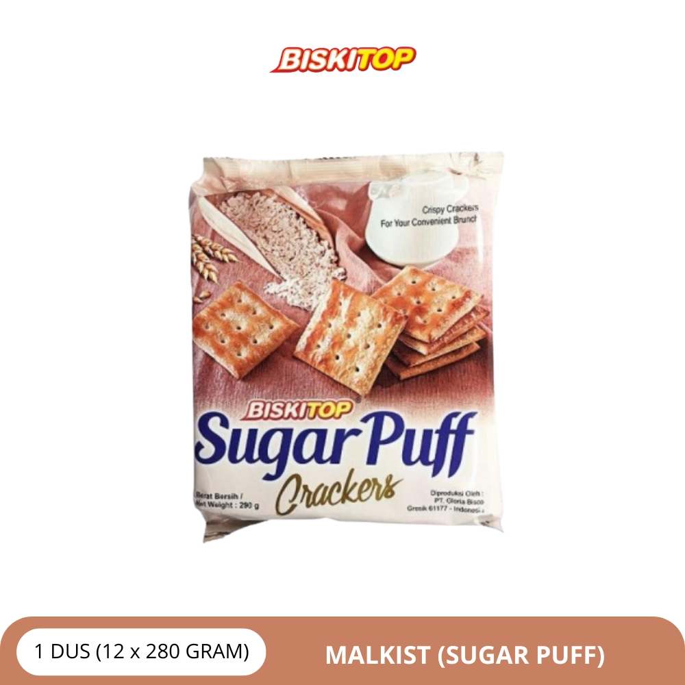 

BISKITOP - Malkist (Sugar Puff) - 12 x 280 GRAM