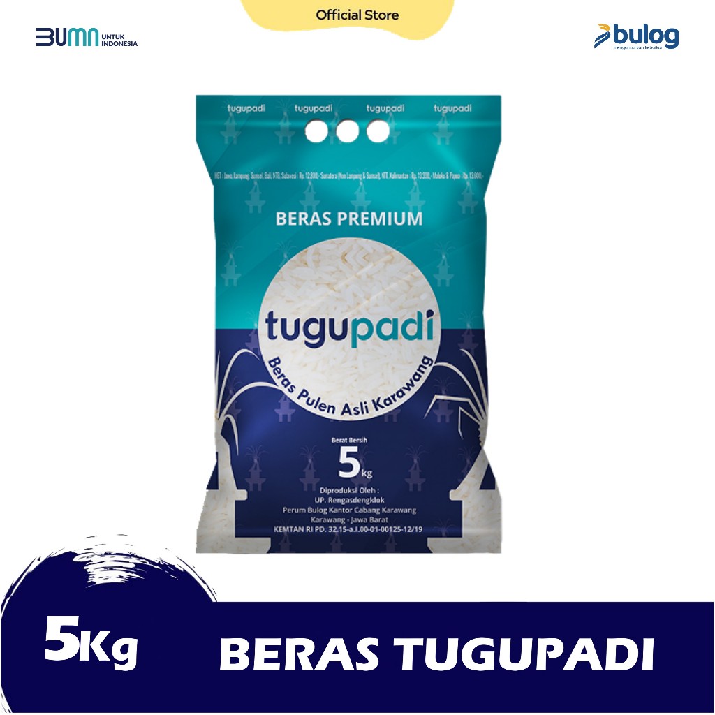 

Beras Premium Tugupadi 5 Kg