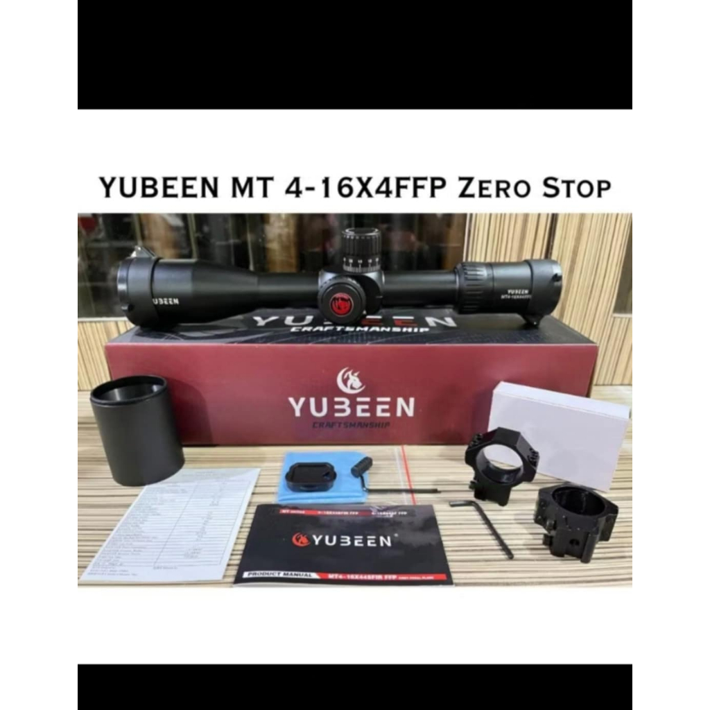 Teleskop Yubeen MT 4-16X44 FFP Zero Stop