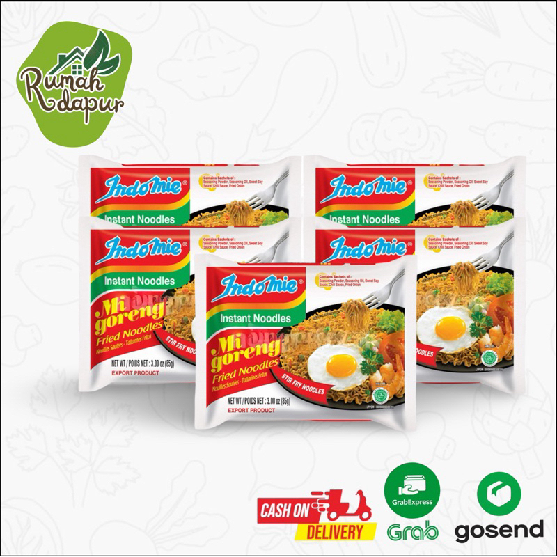 

Mie Goreng Indomie / 5 Pcs