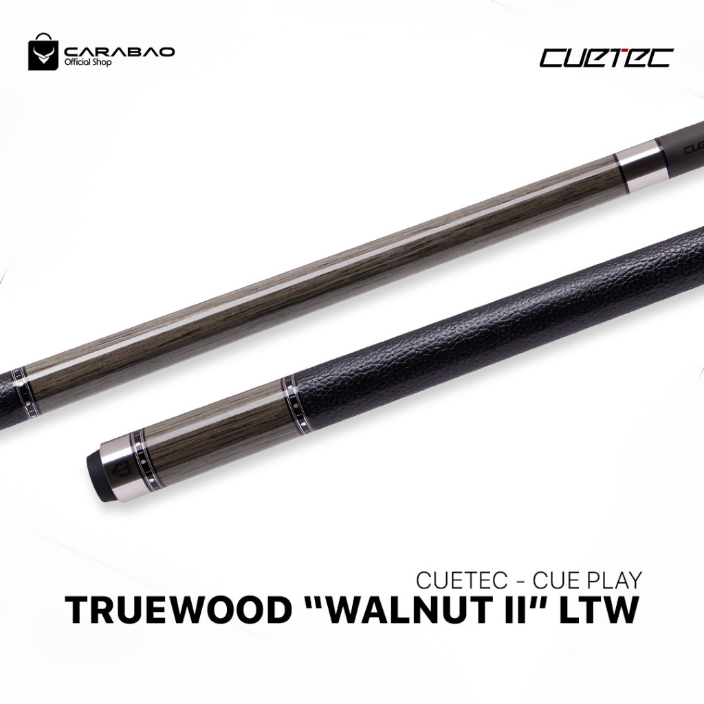 CUETEC TRUEWOOD WALNUT 2 LEATHER - STICK BILLIARD
