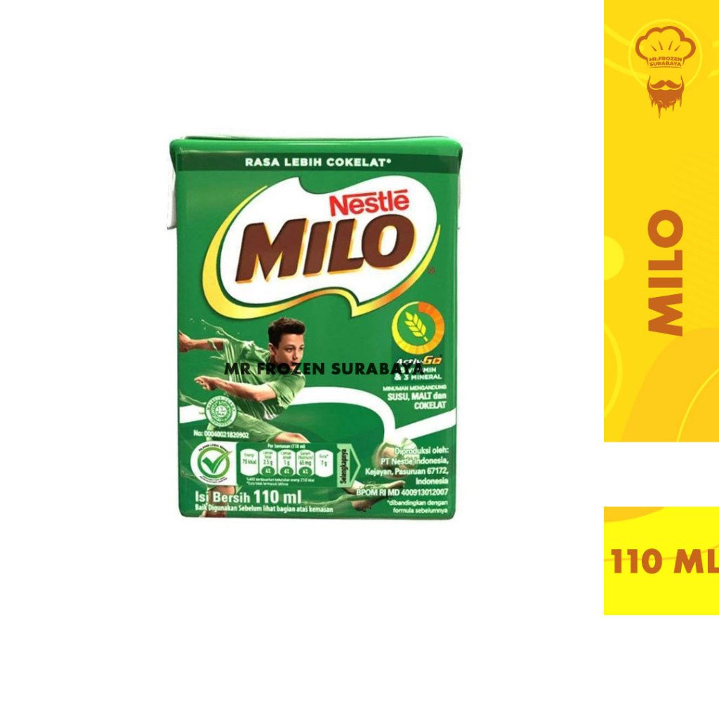 

Susu Milo Coklat UHT mini 110ml