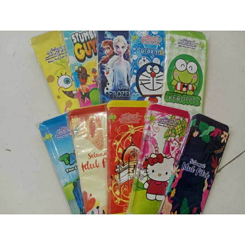 

Amplop Lebaran Kecil 1 Pack Isi 10 pcs Karakter Lucu Random