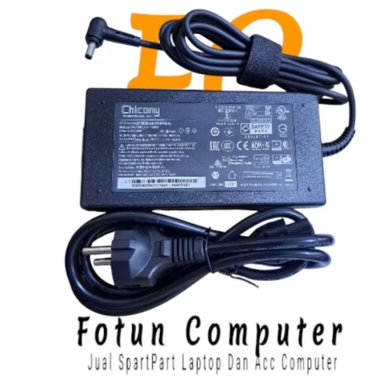 Adaptor Charger MSI GF63 Thin 11UC-261 11UC-263 11UC-262 20V 6A 120W