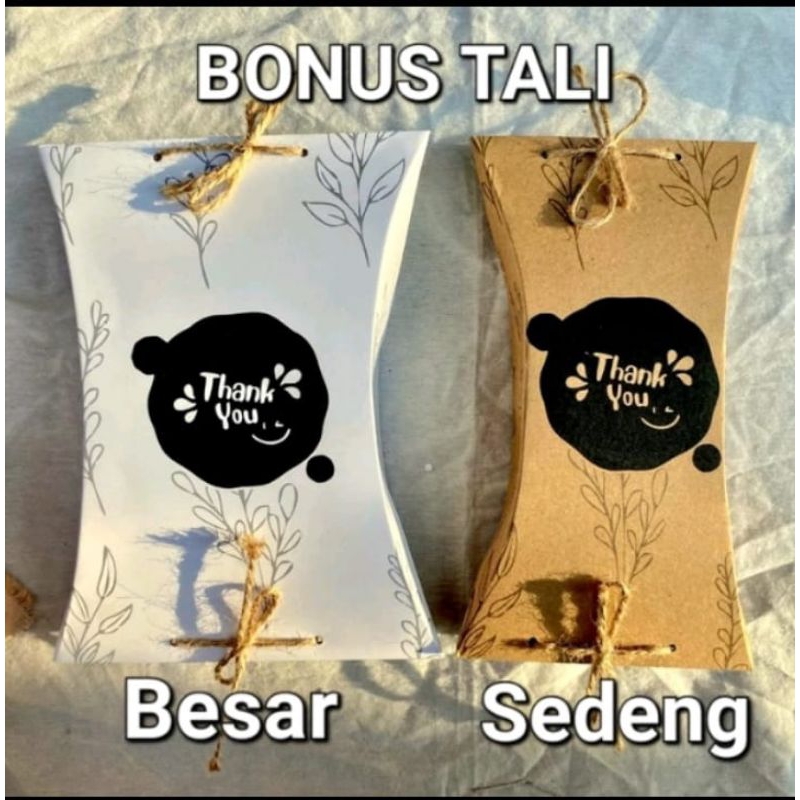 

GIFT BOX / PILLOW BOX / PACKAGING BOX/HAMPERS PILLOW BOX / PILLOW BOX IDUL FITRI / PILLOW BOX.