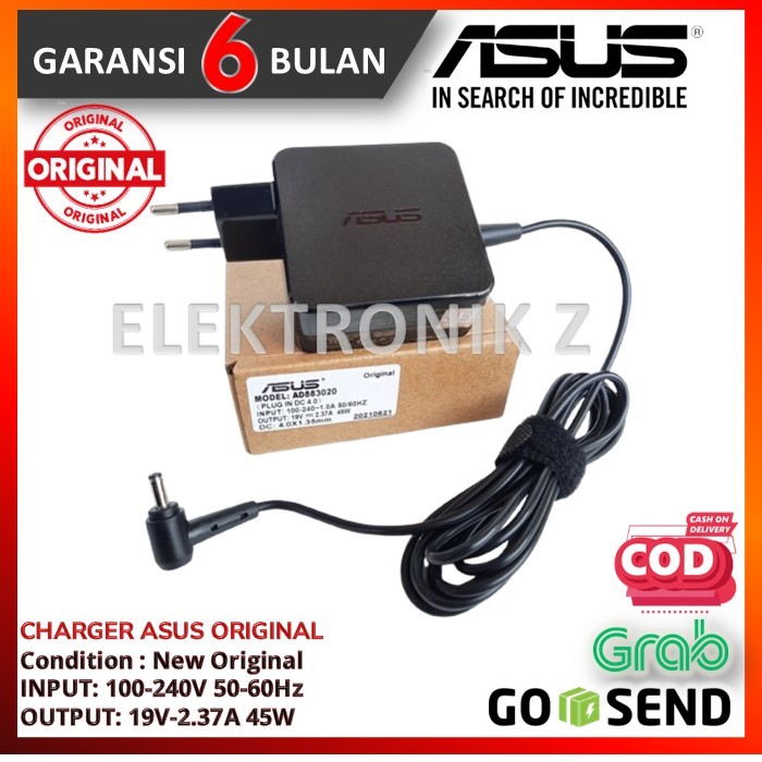 Charger Adaptor Laptop Asus Original X441U X441UA X441UV X441UB A407U A407UA A407UF X540 X540L X540L