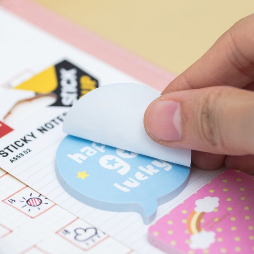 

Deli EA55302 Sticky Notes/Memo tempel - 51×51mm 2''×2'' 2×30sheets