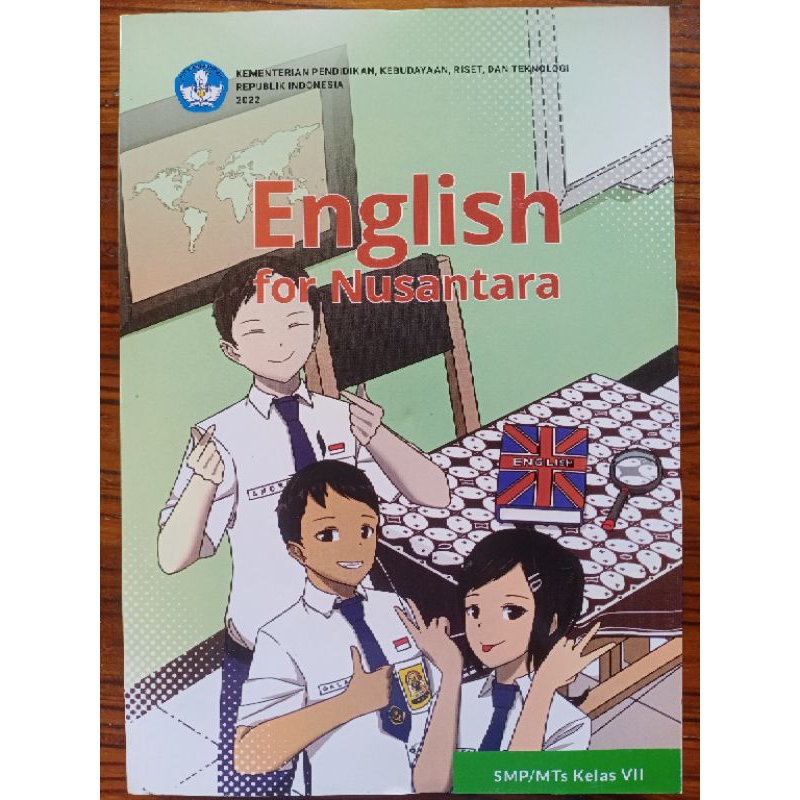 

Buku bahasa inggris utk siswa smp /mts kls 7