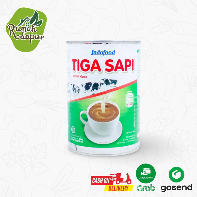 

Susu Kental Manis Tiga Sapi 490ml