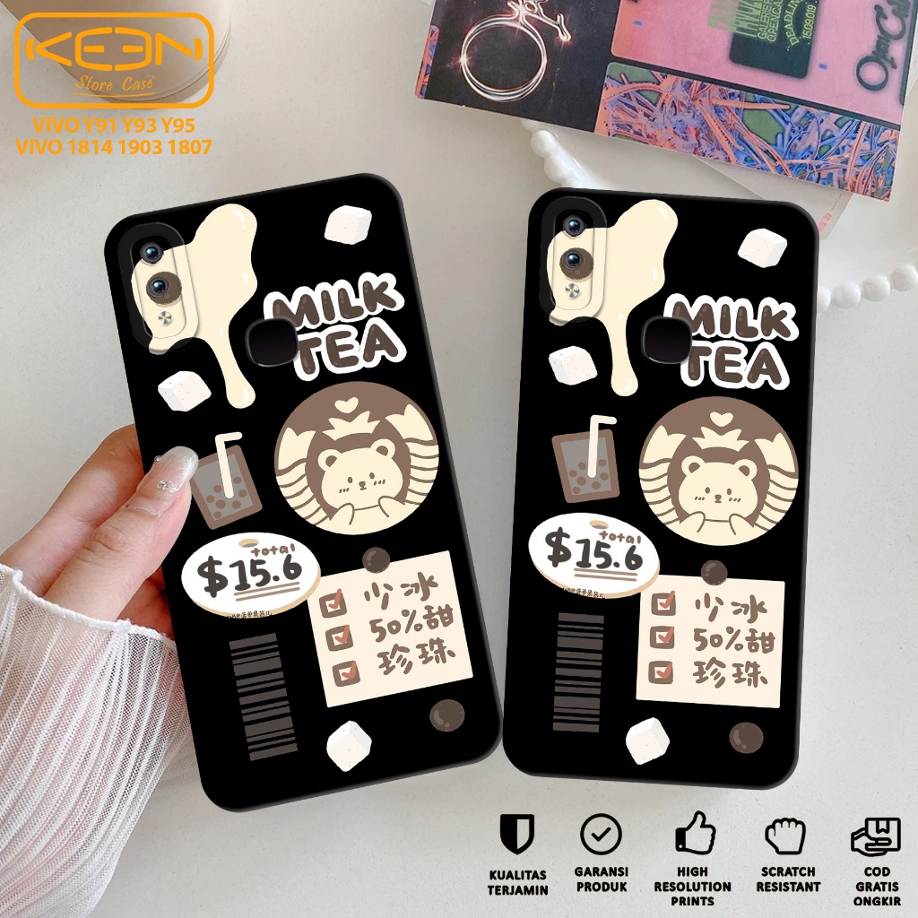 Case Vivo 1811 - Casing Hp Vivo 1811 Motif Starbucks - Softcase Vivo 1811 - Softcase Hp Vivo 1811 - 