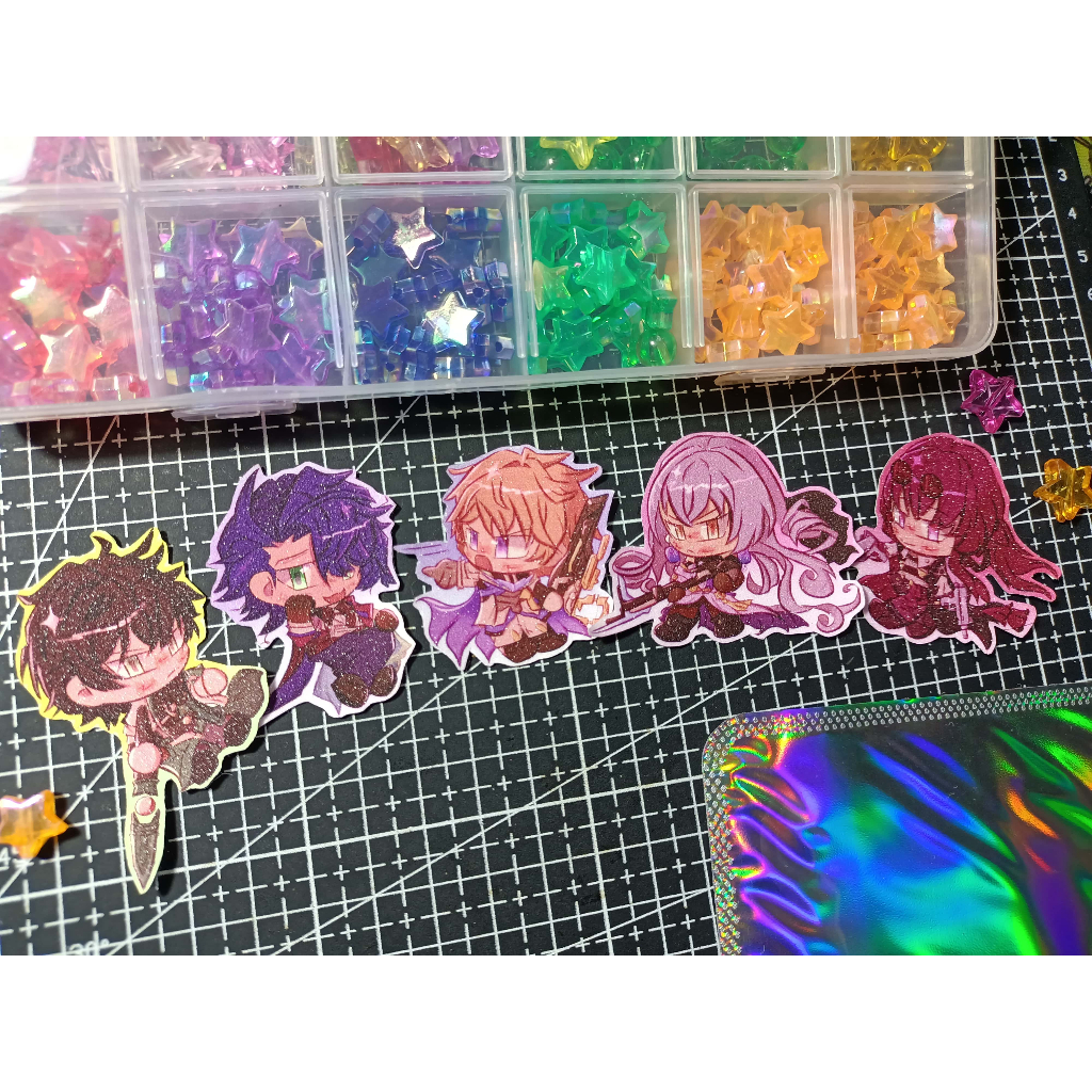 

Rhayafell - Honkai Star Rail HSR Glitter Stickers