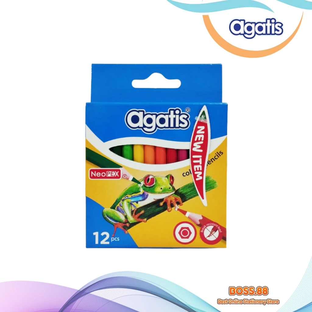 

PENSIL 12 WARNA PENDEK AGATIS (1 PCS)