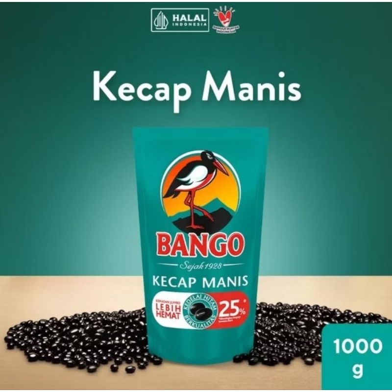 

BANGO KECAP MANIS REFILL 1000 G/1000 ML