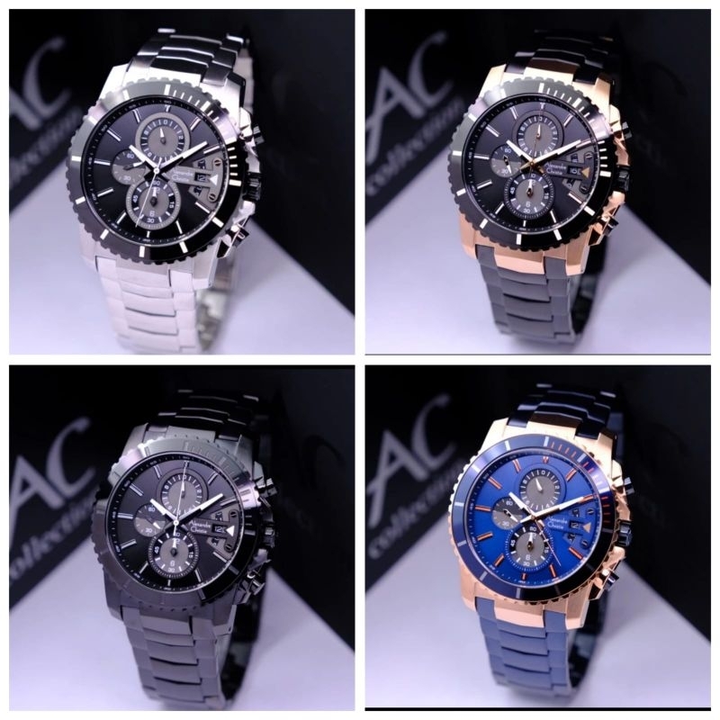 JAM TANGAN PRIA ALEXANDRE CHRISTIE 6455/ AC6455MC/ AC 6455(ORIGINAL)