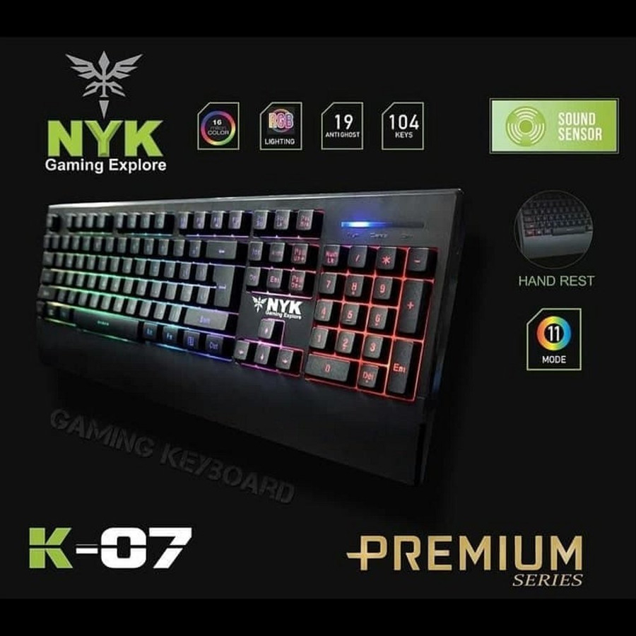 Keyboard NYK K07 Gaming (bekas)