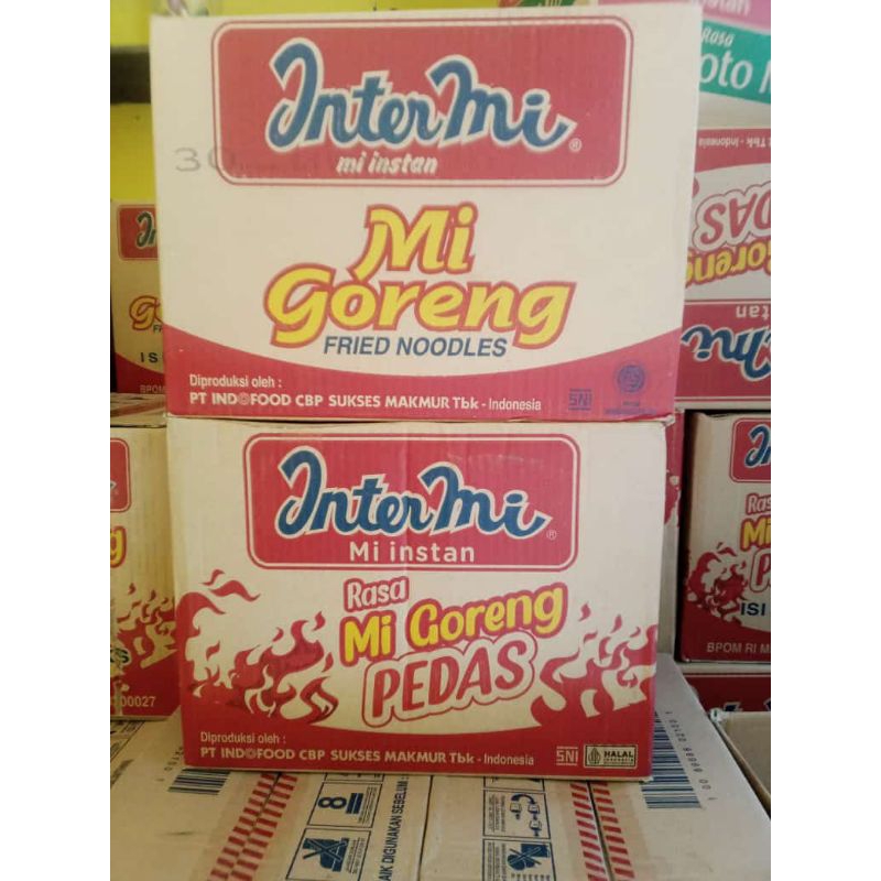 

(40 pcs) INTERMI INSTAN /MI GORENG 1DUS