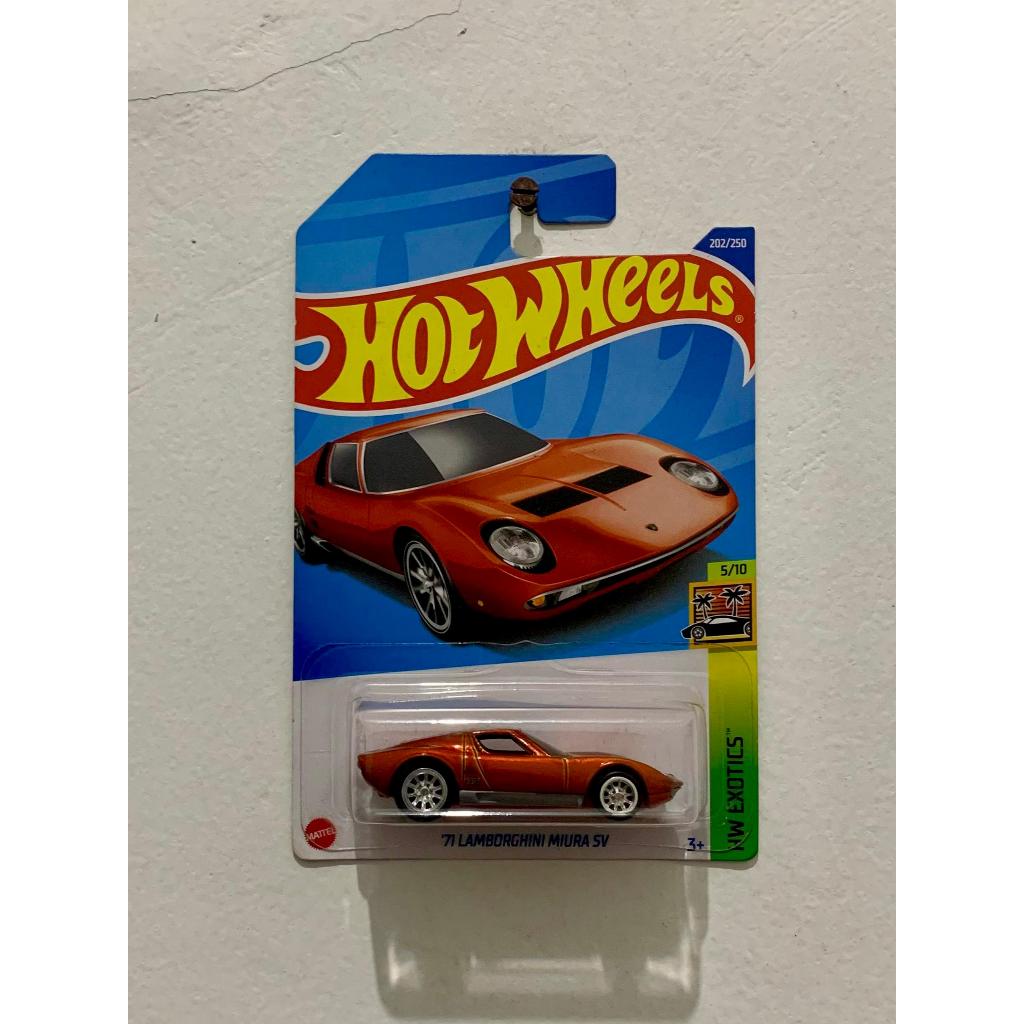 Hot Wheels Super Treasure Hunt "71 Lamborghini Miura SV" TH$
