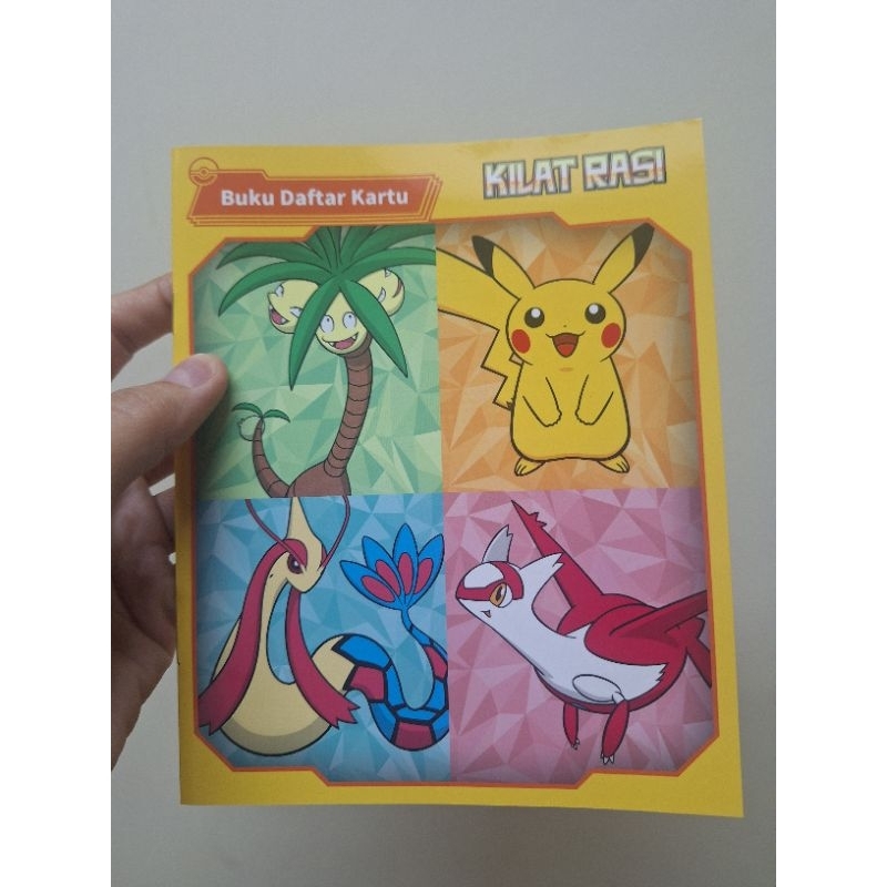 Buku Daftar Kartu Pokemon Buku Daftar Kartu Pokemon