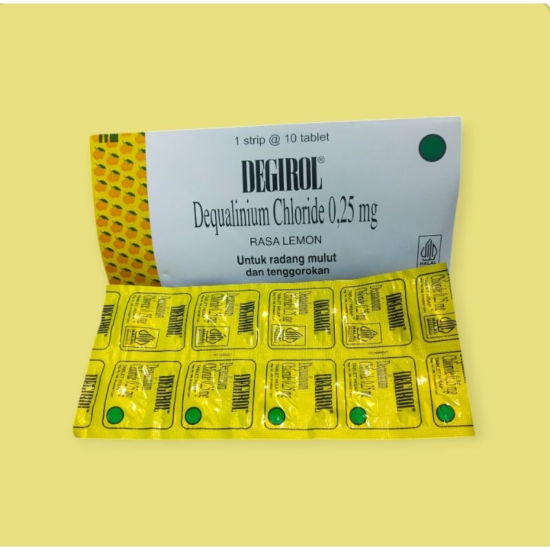 

PERMEN DEGIROL Strip 10 tablet