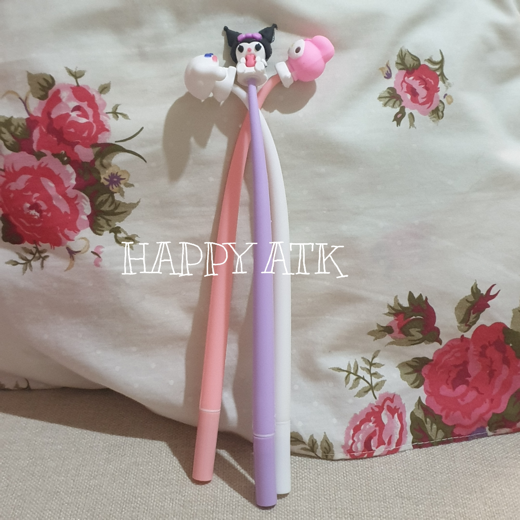 

(PER 2 PCS - KARAKTER MIXED) PULPEN GEL SANRIO LETOY GEMOY / INUL/ GOYANG PULPEN GEL 0,5 AKRILIK PREMIUM PULPEN GEL