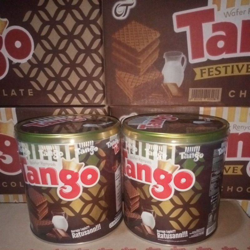 

Promo wafer tanggo kaleng coklat 1pcs
