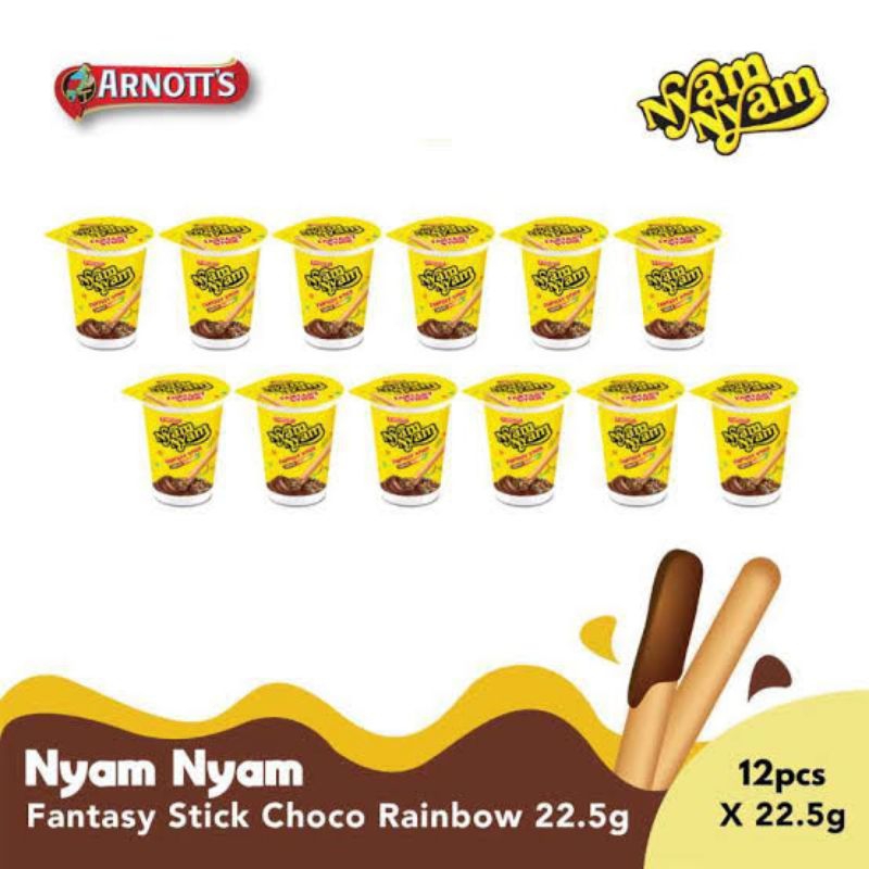 

[PAKET ISI 6] Nyam Nyam Fantasy Stick 25gr × 6