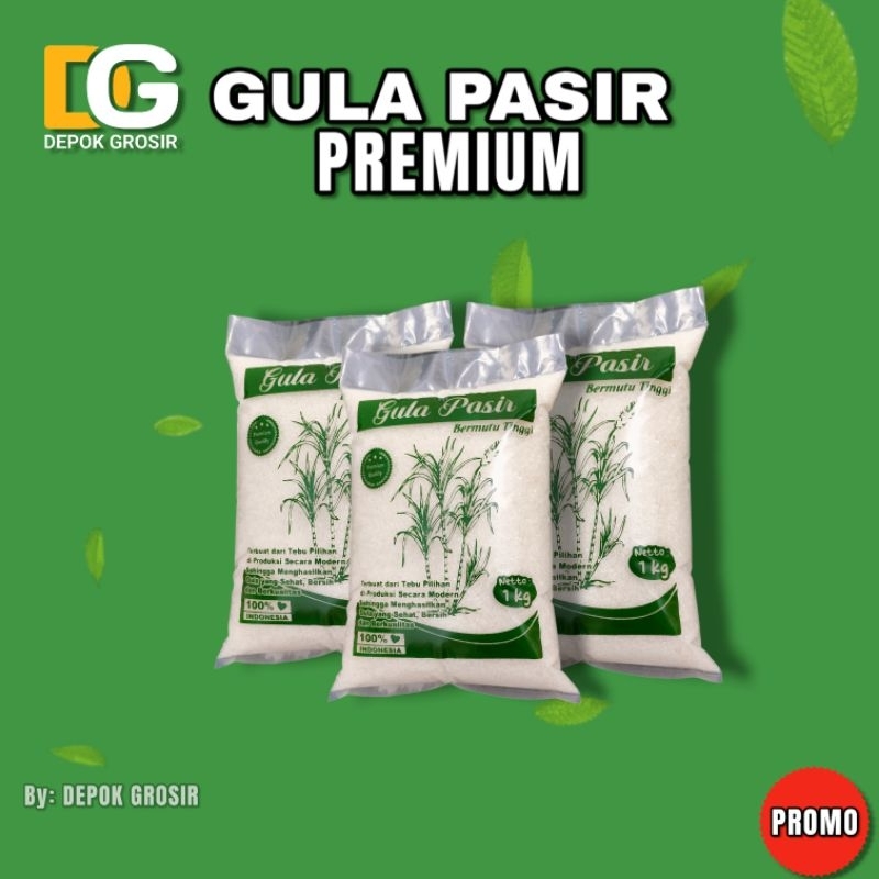 

Gula Pasir Premium Kemasan 1kg